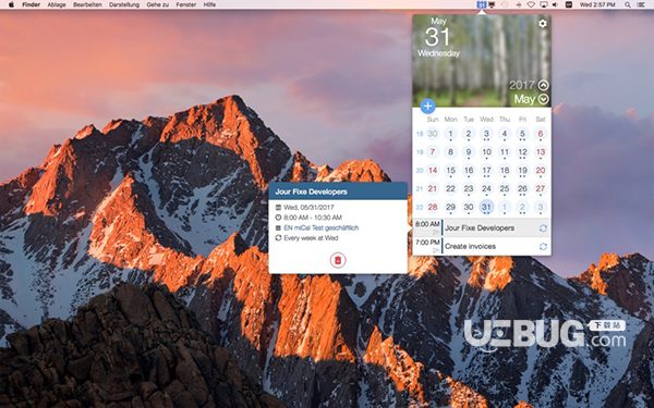 miCal(桌面日歷軟件)v1.1.1 Mac版【2】