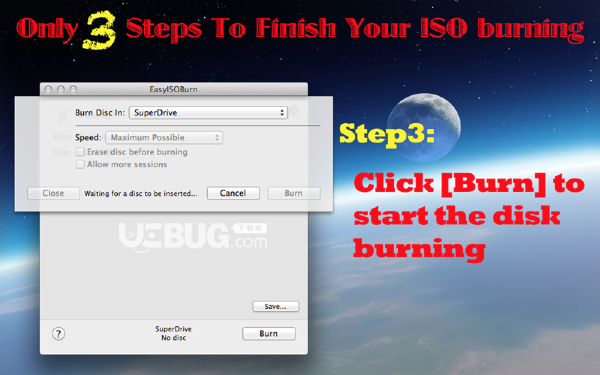 Easy ISO Burn(ISO刻錄軟件)v1.0.0 Mac版【3】