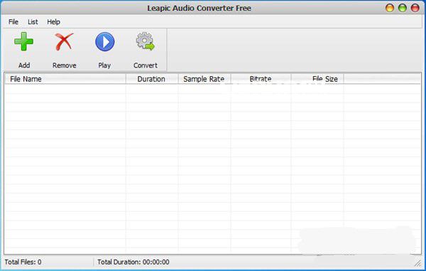 Leapic Audio Converter Free(音頻格式轉(zhuǎn)換工具)