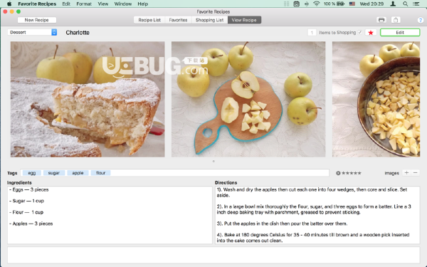 Favorite Recipes(食譜軟件)v1.1 Mac版【2】