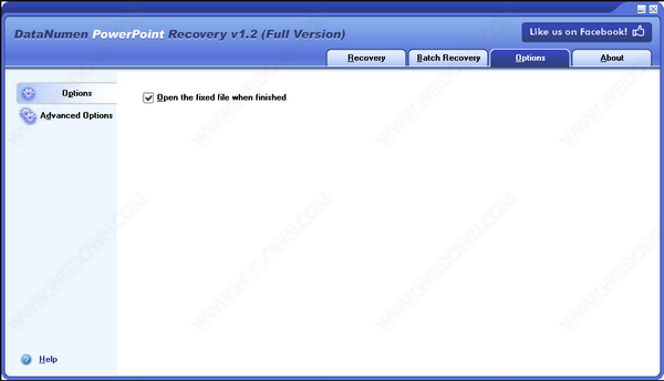 DataNumen PowerPoint Recovery v1.2.0.0免費(fèi)版【2】