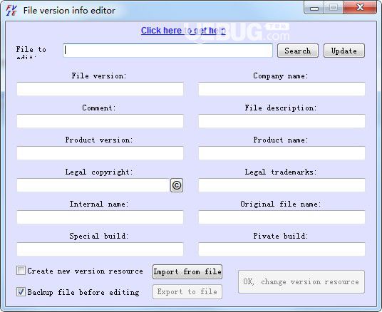 File version info editor(文件版本信息修改)