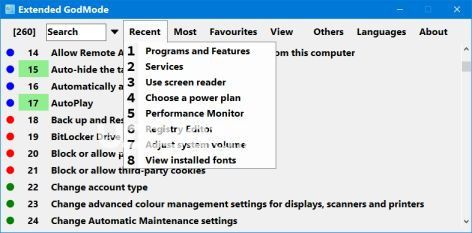 Extended GodMode(系統(tǒng)實用程序)v1.0.2.9免費版【2】
