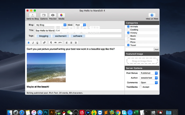 MarsEdit for mac