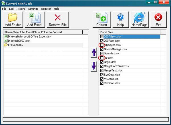 Convert XLSX to XLS(文件轉(zhuǎn)換器)v29.12.13免費版【6】