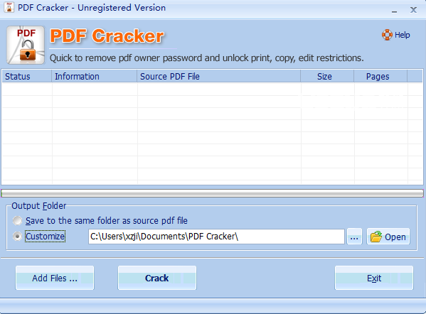 PDF Cracker