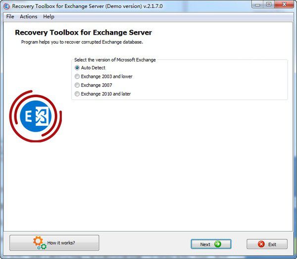 Recovery Toolbox for Exchange Server v2.1.7.0免費(fèi)版