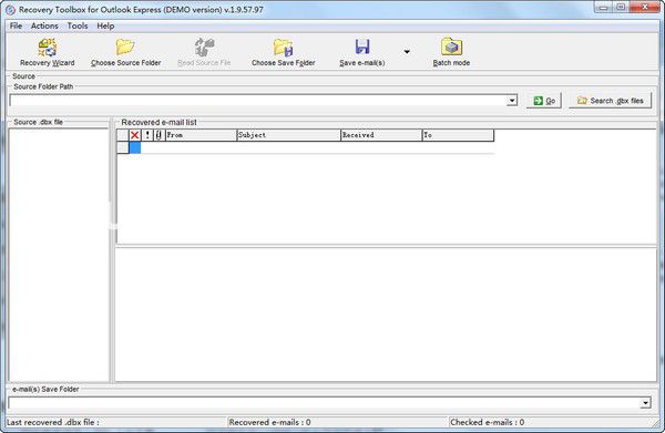 Recovery Toolbox for Outlook Express v1.9.57.97免費版