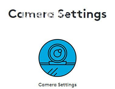 Logitech Camera Settings(攝像頭設置)