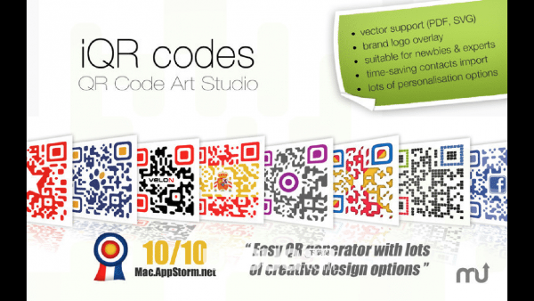 iQR codes Mac版