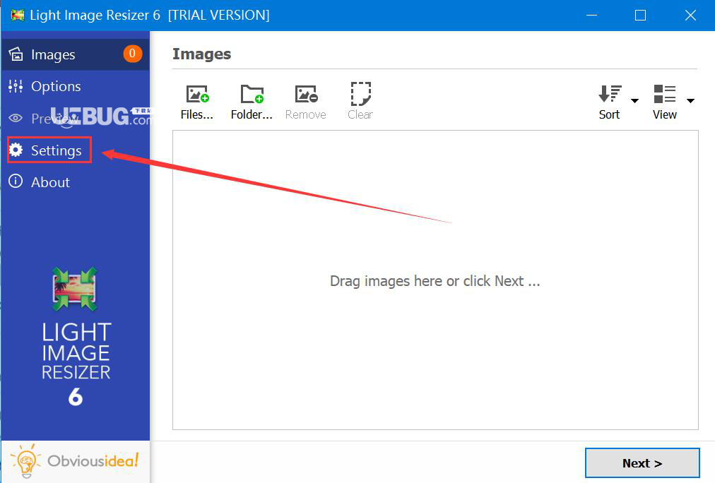 怎么將Light Image Resizer英文界面設(shè)置為中文