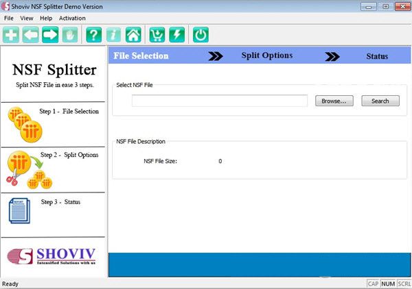 Shoviv NSF Splitter