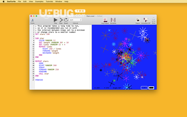 SeaTurtle(少兒編程學(xué)習(xí)軟件)v1.1 Mac版【3】