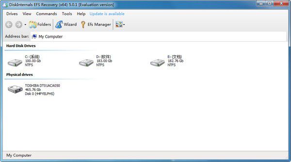 DiskInternals EFS Recovery(EFS文件恢復(fù)軟件)