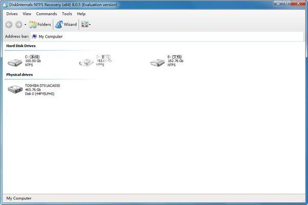 DiskInternals NTFS Recovery(NTFS數(shù)據恢復)