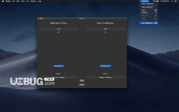 MilliPoint Mac版