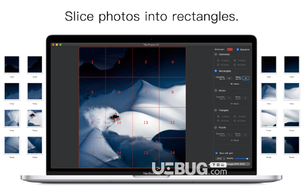 Tile Photo FX(圖片分割軟件)v4.0 Mac版【2】