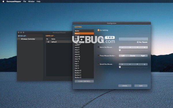 Gamepad Mapper Mac版