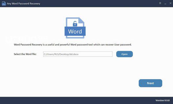 Any Word Password Recovery v9.9.8.0免費(fèi)版【3】