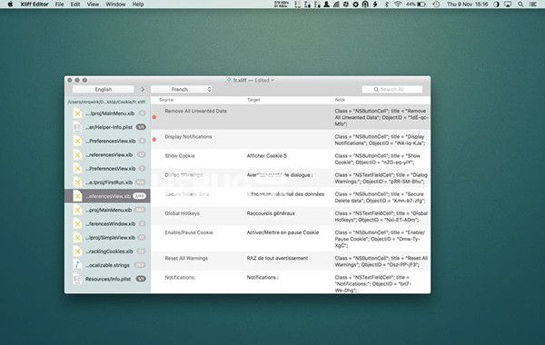 Xliff Editor Mac版