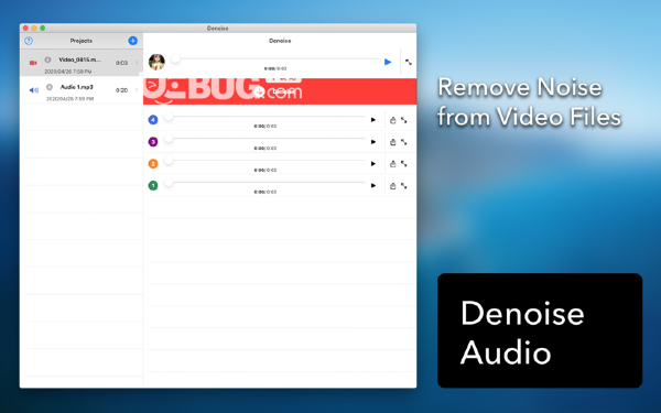 Denoise Audio Mac版