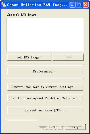 Raw Image Converter