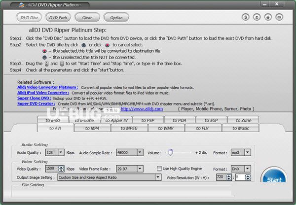 Alldj DVD Ripper Platinum