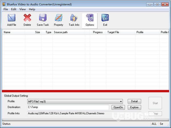 Bluefox Video to Audio Converter v3.01免費版