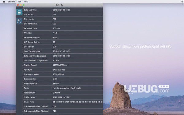 ExifInfo Mac版