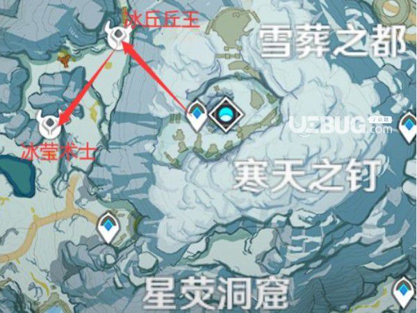 《原神》游戲中龍脊雪山討伐精英怪路線推薦方案