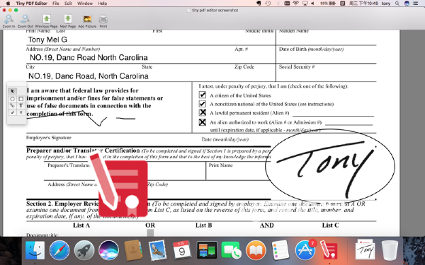 Tiny PDF Editor(PDF簽名軟件)v1.3.6 Mac版【3】