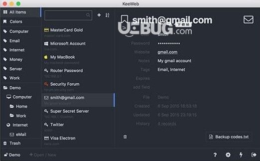 KeeWeb for Mac下載