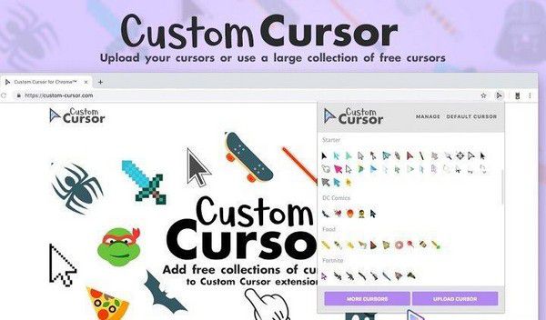 Custom Cursor for Chrome(鼠標光標美化插件)