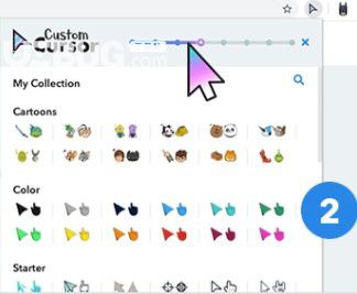 Custom Cursor(Chrome鼠標光標美化插件)v2.1.9免費版【4】