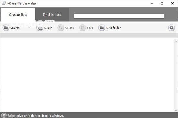 InDeep File List Maker(文件列表導出工具)