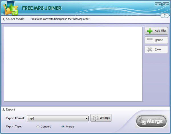 Free MP3 Joiner(MP3合并工具)v8.8.0免費(fèi)版