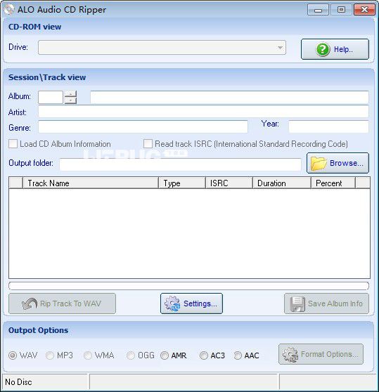 ALO Audio CD Ripper(CD音軌抓取轉(zhuǎn)換工具)v3.0免費版