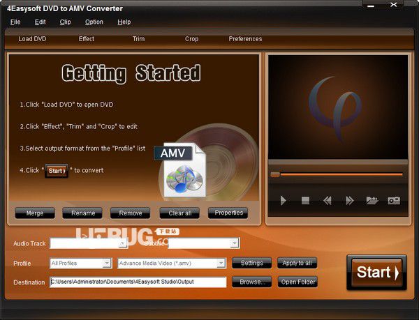 4Easysoft DVD to AMV Converter(視頻轉(zhuǎn)換軟件)