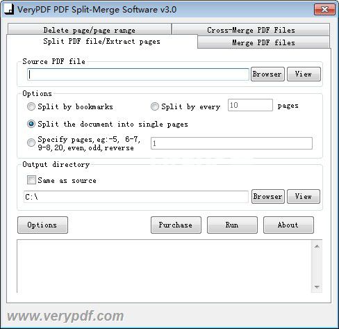 VeryPDF PDF Split-Merge(PDF文件拆分軟件)