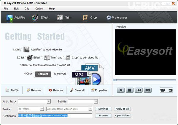 4Easysoft MP4 to AMV Converter(多功能視頻轉(zhuǎn)換器)