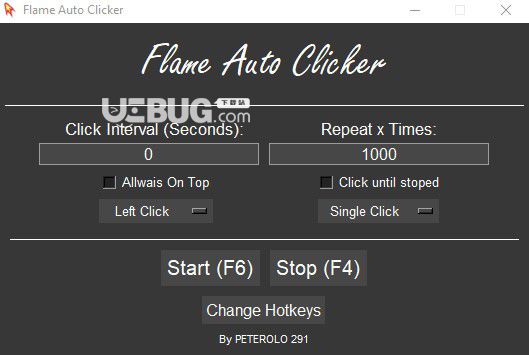 Flame Auto Clicker(極簡自動(dòng)點(diǎn)擊器)v1.2.1免費(fèi)版【1】