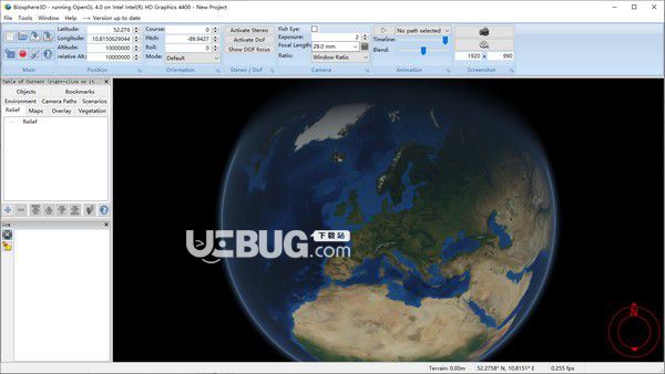 Biosphere3D(交互式景觀渲染)v2021.0125.13免費(fèi)版