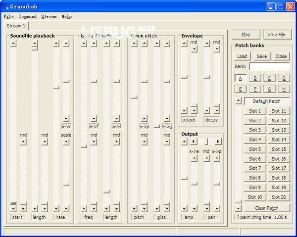 GranuLab(音頻合成軟件)v2.2綠色版