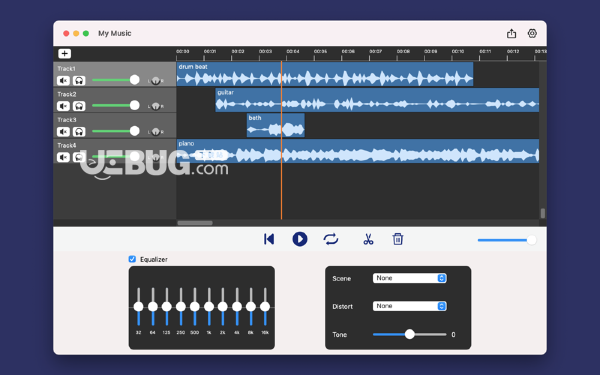 LinMusic(音頻剪輯軟件)v1.0 Mac版【2】