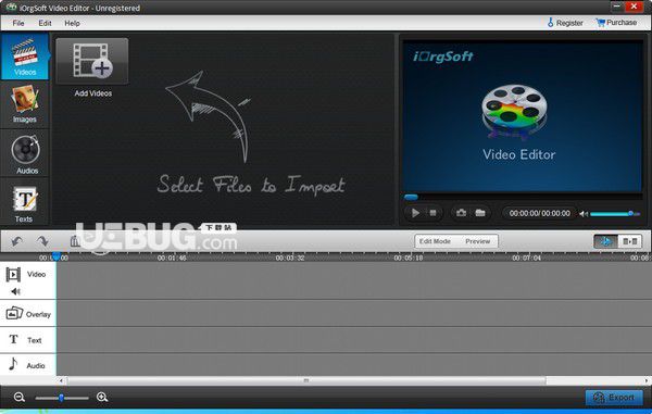 iOrgSoft Video Editor(視頻剪輯器)