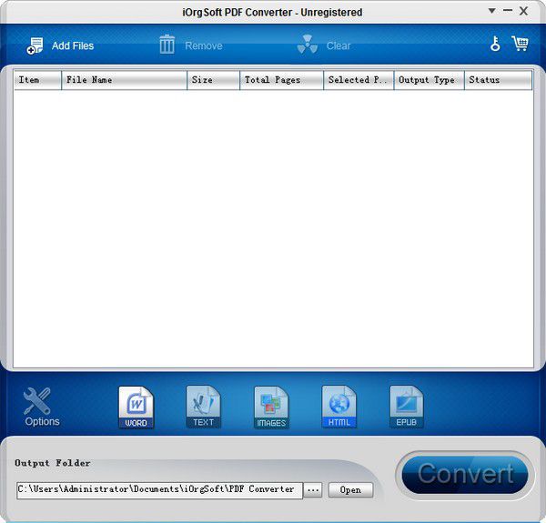 iOrgSoft PDF to Word Converter(PDF轉Word軟件)