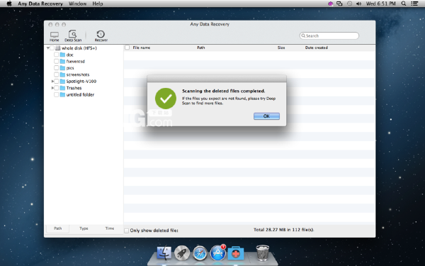 Any Data Recover?y Mac版