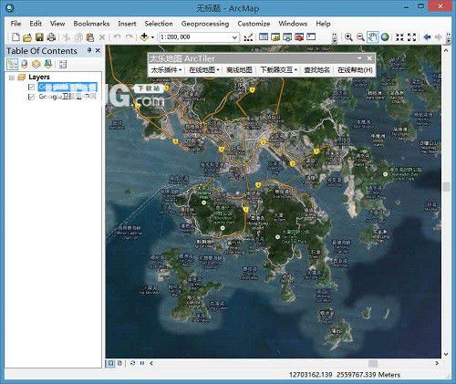 太樂地圖ArcMap插件