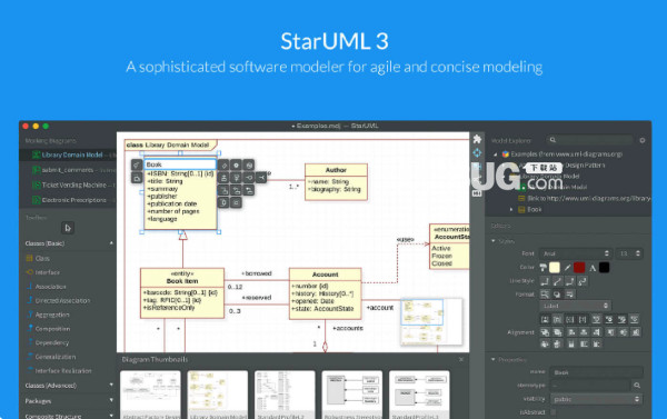 StarUML(UML建模工具)v4.0.1 MacOS免費(fèi)版【2】