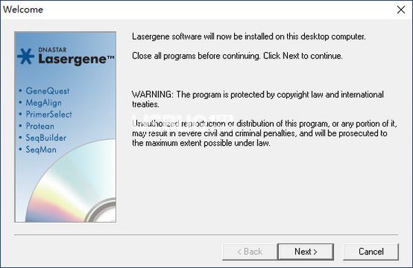 DNASTAR lasergene(分子生物學(xué)軟件)